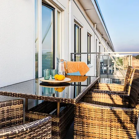 Apartament Prora - Grosse Dachgeschoss Mit Panorama Dachterrasse Und Waschmaschine - Meeresrauschen