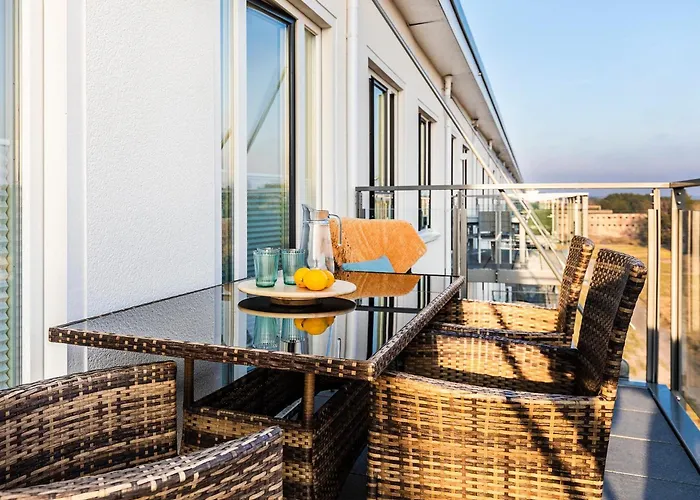 Apartament Prora - Grosse Dachgeschoss Mit Panorama Dachterrasse Und Waschmaschine - Meeresrauschen