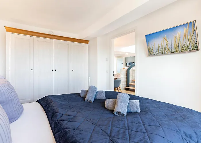 Apartament Prora - Grosse Dachgeschoss Mit Panorama Dachterrasse Und Waschmaschine - Meeresrauschen